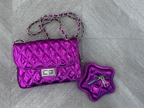 borsa marc ellis fucsia