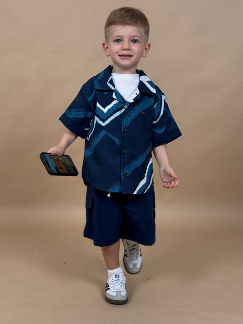 coordinato kai blu