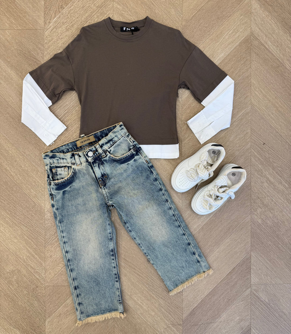 maglia elia marrone