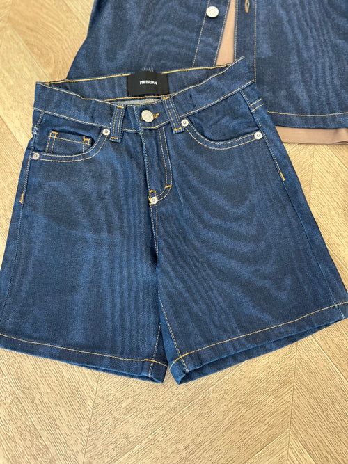 coordinato denim blu imb