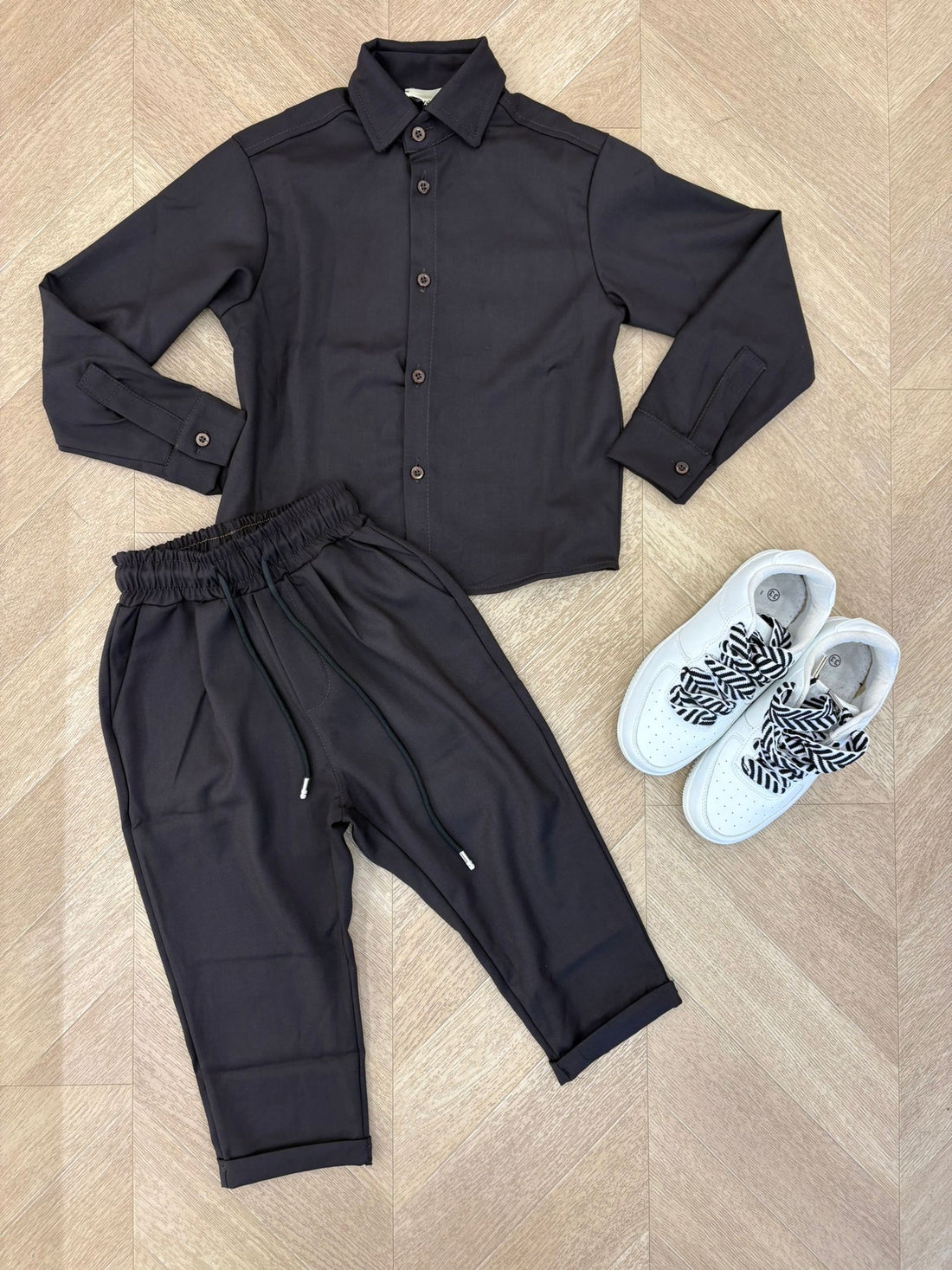 coordinato zuri marrone