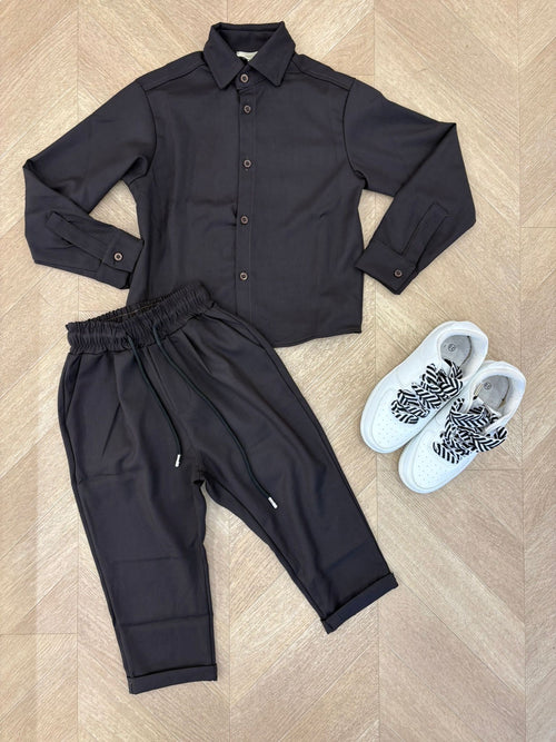 coordinato zuri marrone