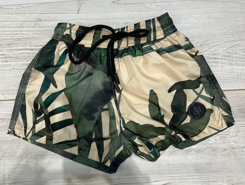 costume foglie verde