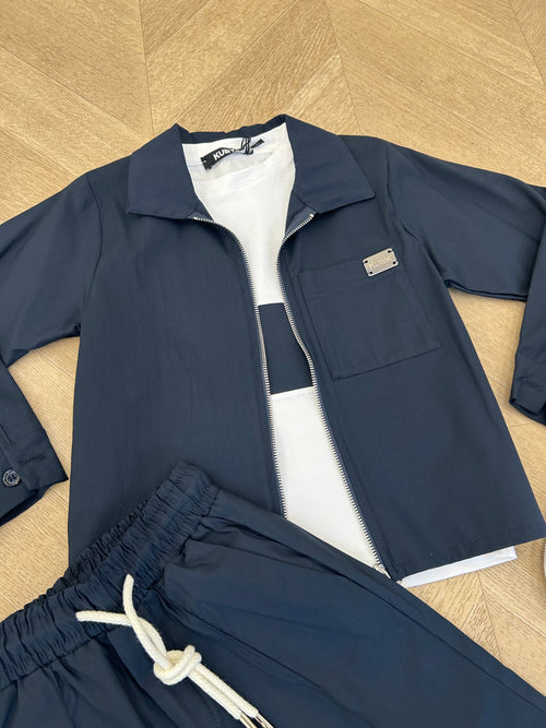t-shirt ricki blu notte
