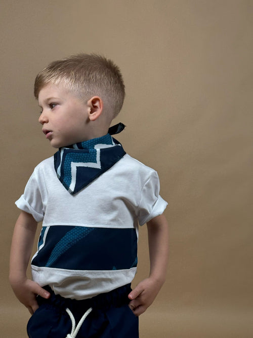 t-shirt lucas blu