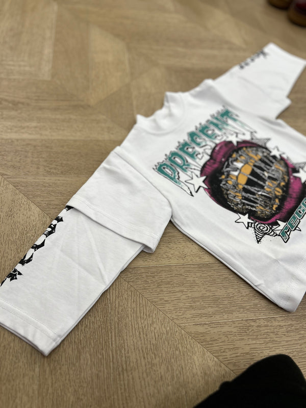 maglia machine bianca