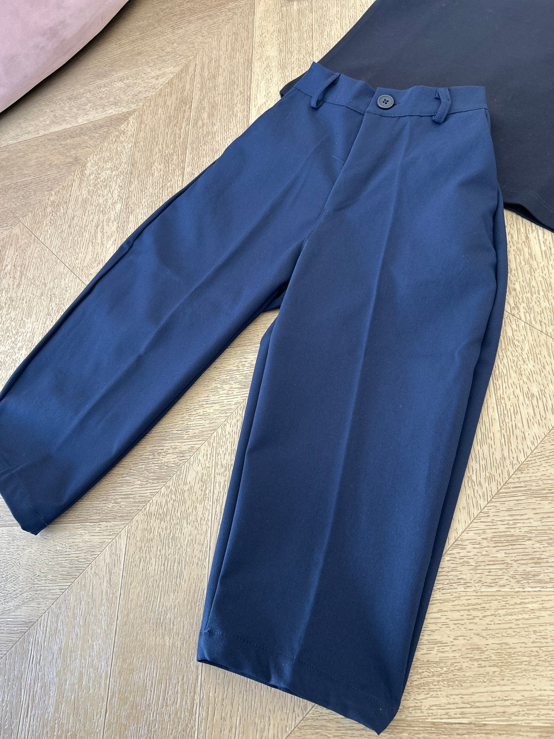 pantalone classico blu