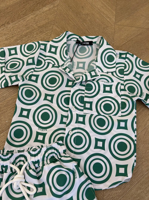 coordinato summer verde