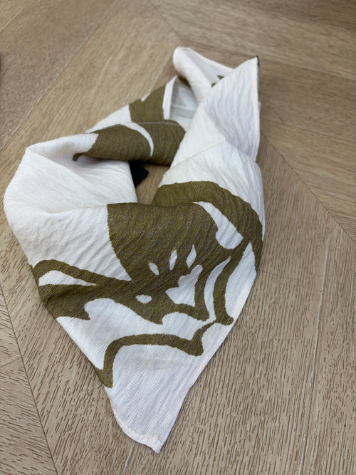 foulard hawaii verde
