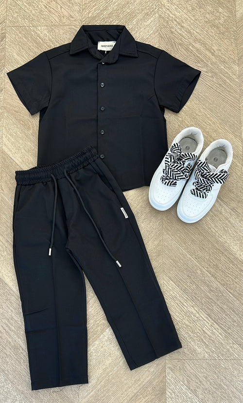 coordinato ibiza nero