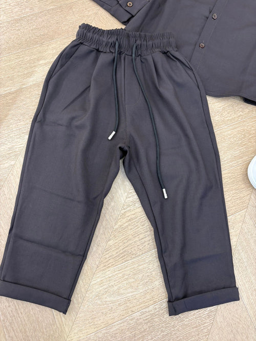 coordinato zuri marrone