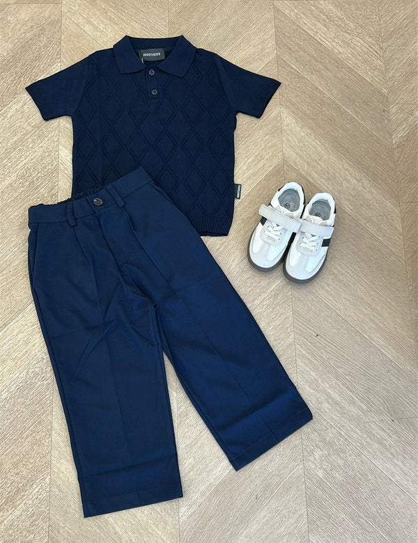 pantalone brothers blu