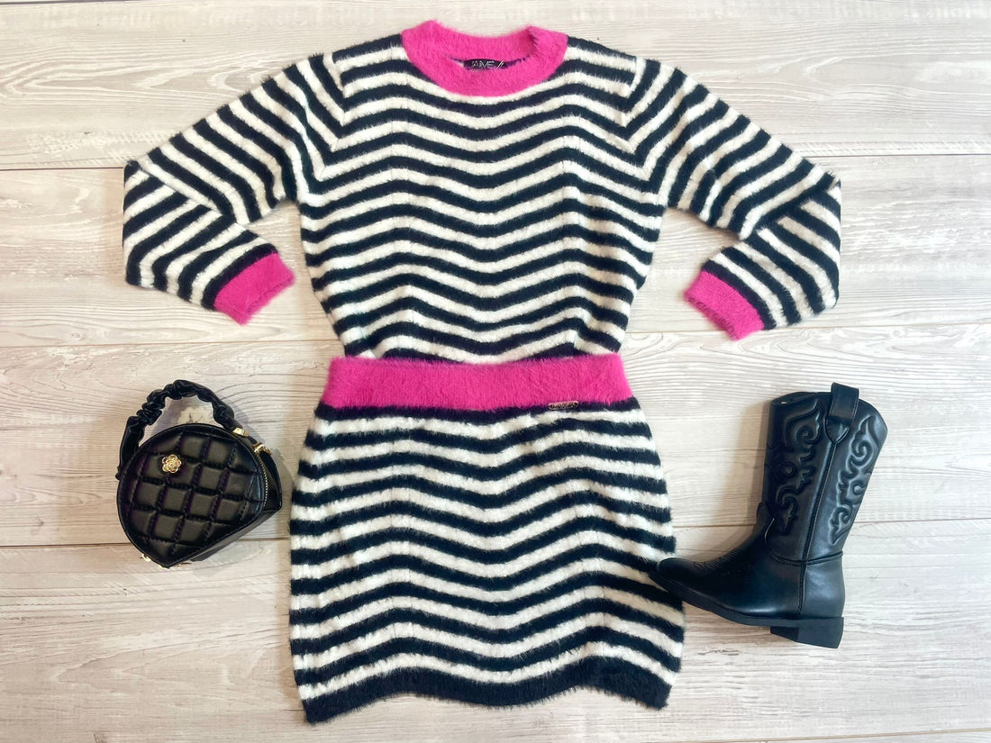 Coordinato zig zag