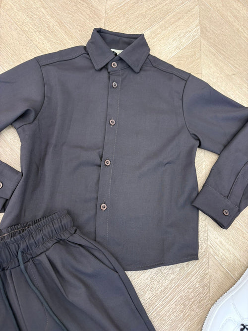 coordinato zuri marrone