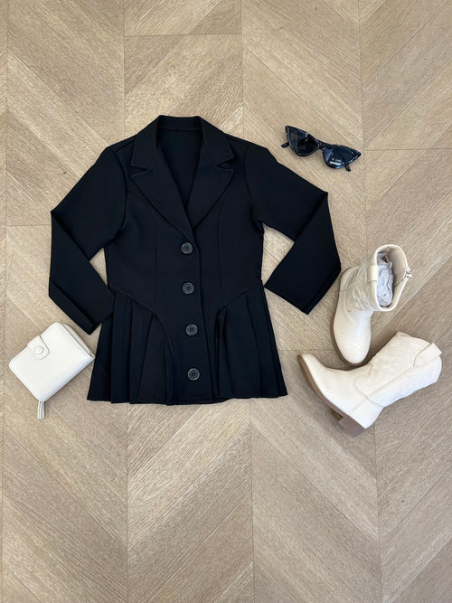 vestito giacca madzie nera