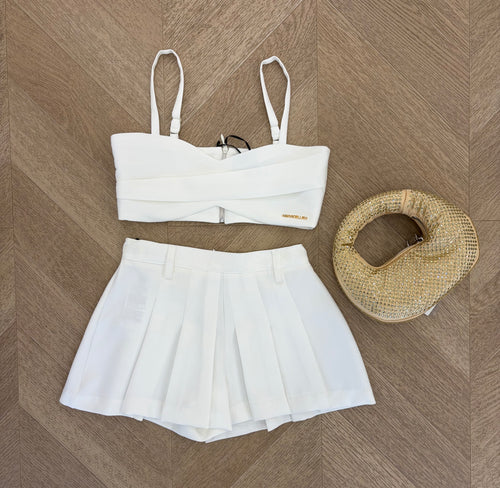 top simple bianco