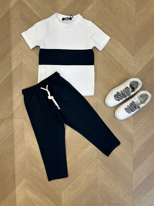 t-shirt ricki blu notte