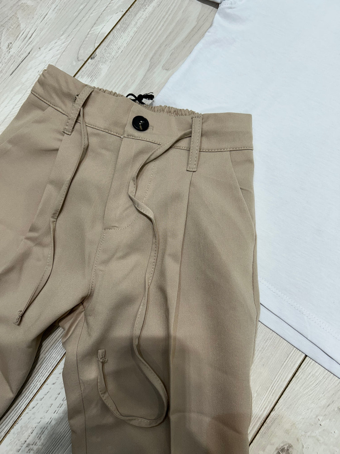 pantalone riggs beige