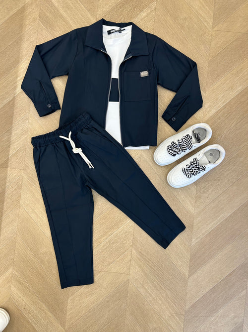 coordinato ricki blu