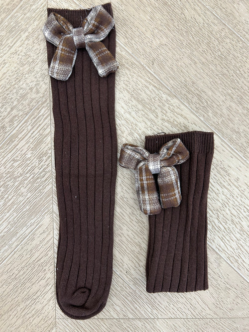 calzini fiocco scozzese