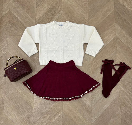 gonna sofia bordeaux