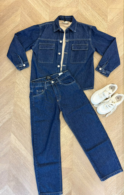 coordinato total denim