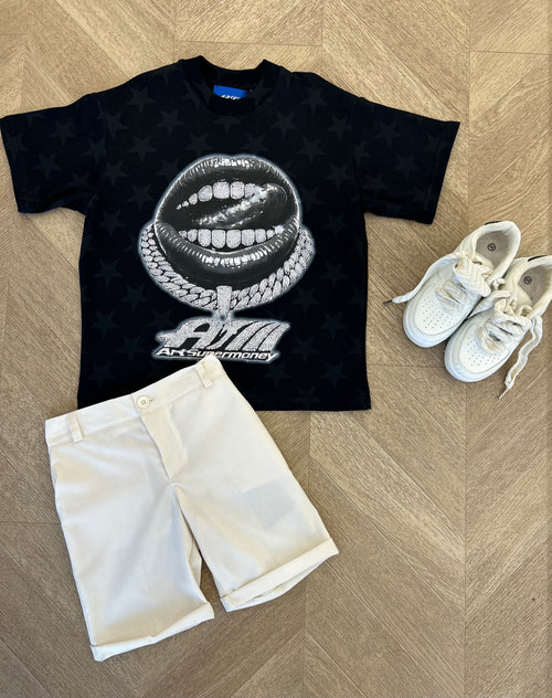 t shirt money star nera