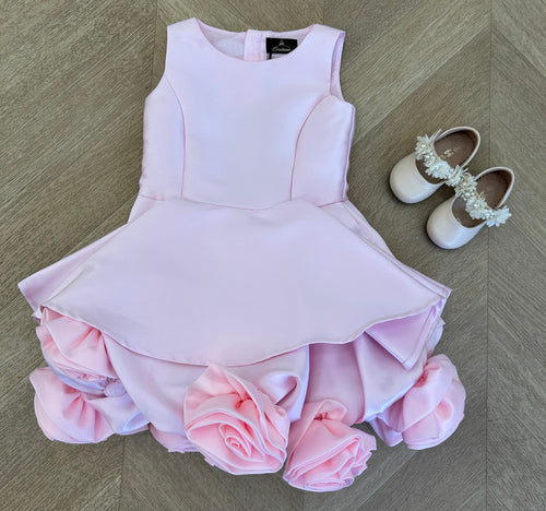 dress con rosa