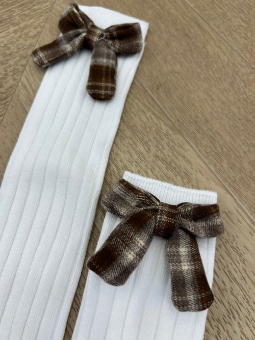 calzini fiocco scozzese