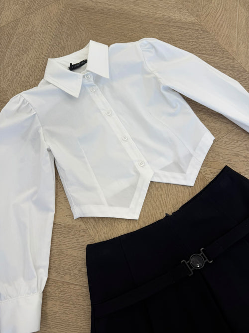 camicia asimmetrica