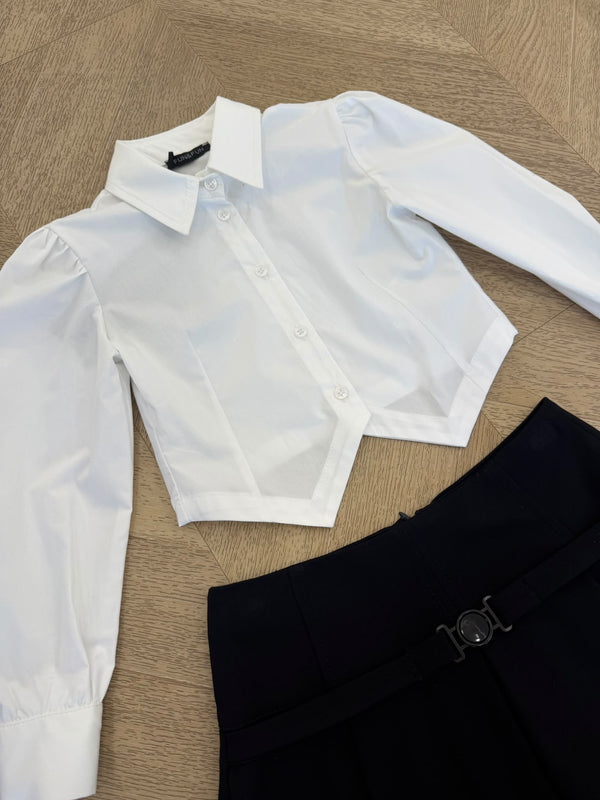 camicia asimmetrica