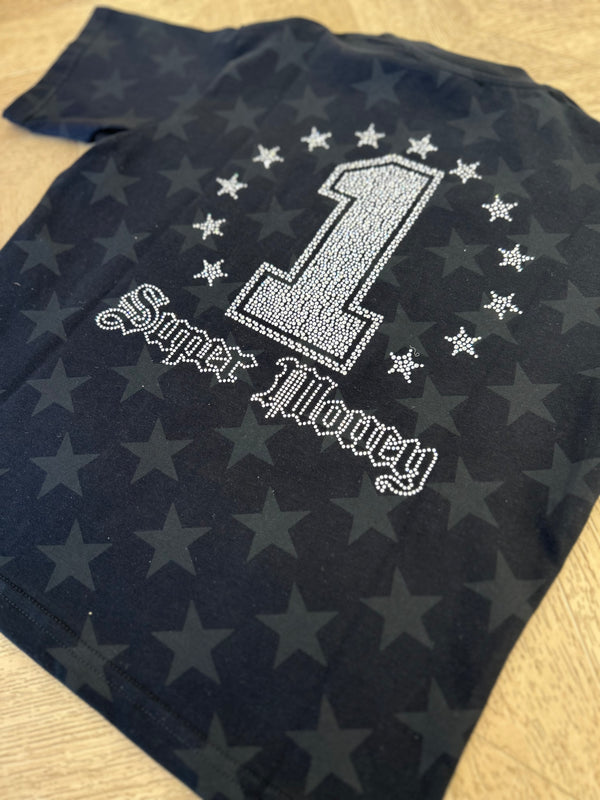 t shirt money star nera