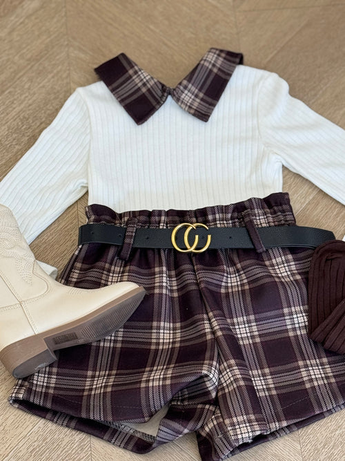 coordinato scotland chich marrone