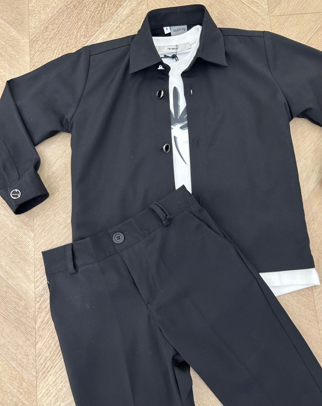 coordinato florida nero