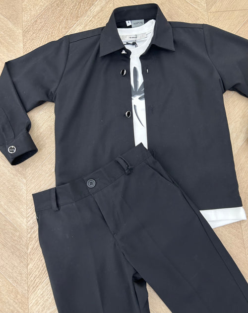 coordinato florida nero