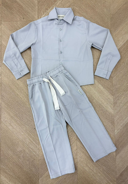 coordinato james grigio