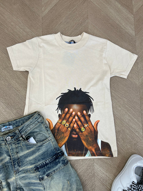 t-shirt drake crema