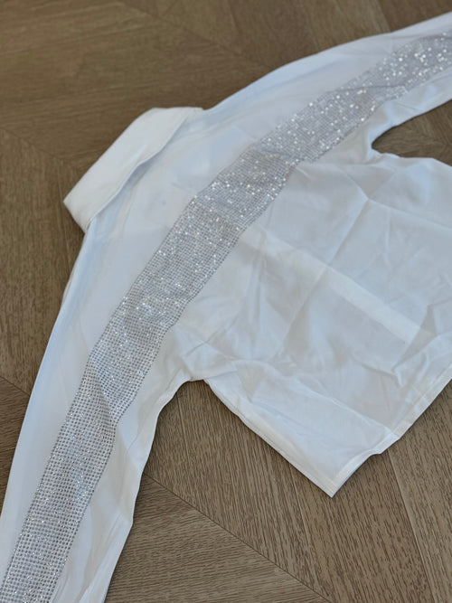 camicia strass