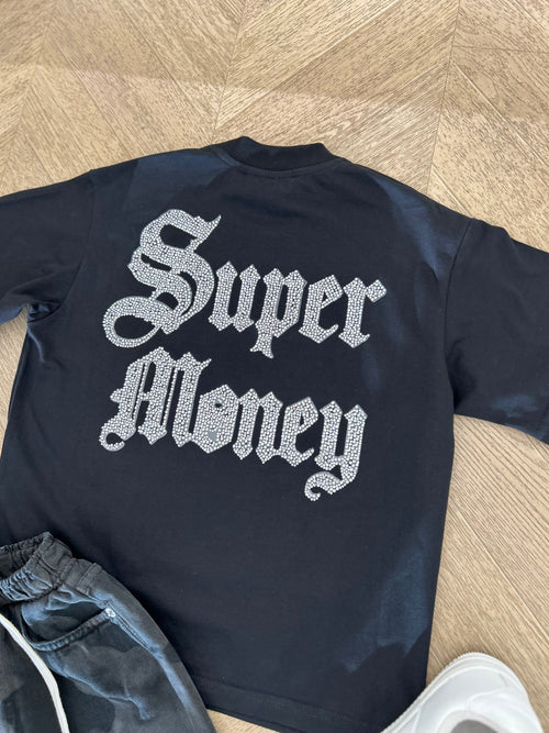 t shirt artsupermoney nero