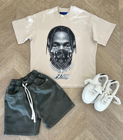 t shirt artsupermoney beige