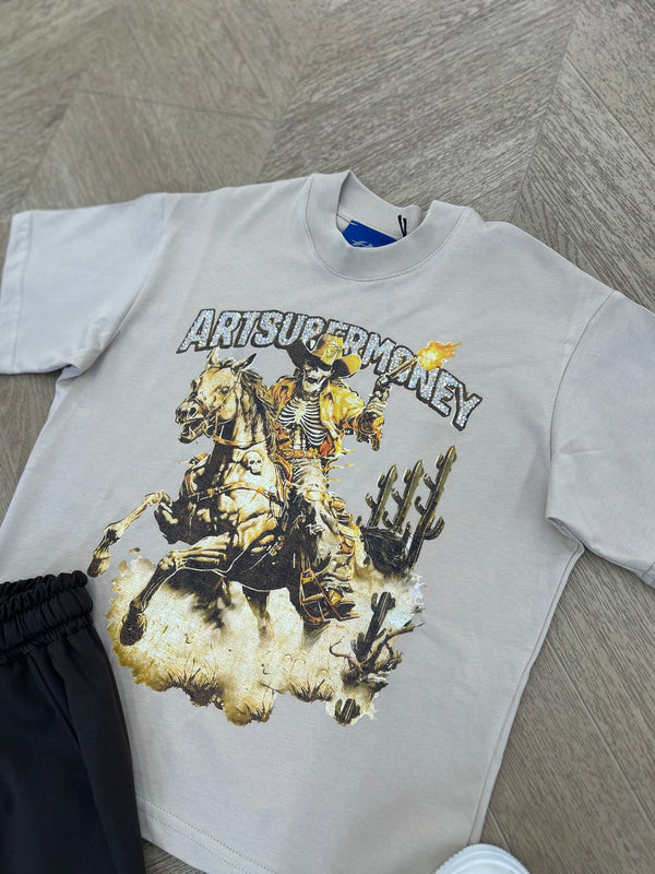t shirt money beige