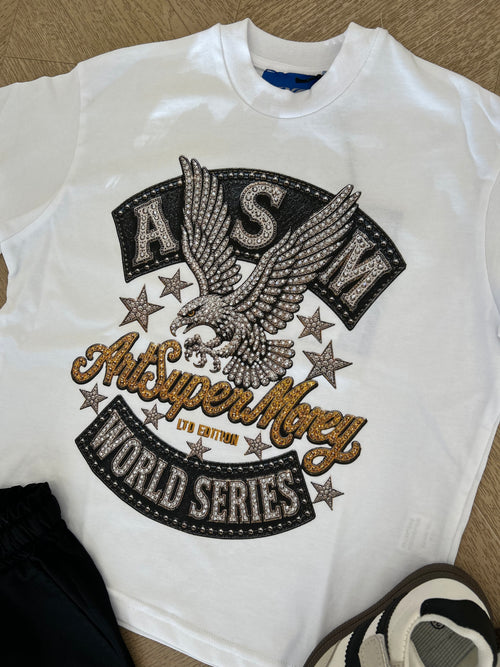 t shirt aquila bianca