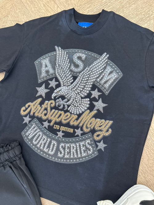 t shirt aquila nera