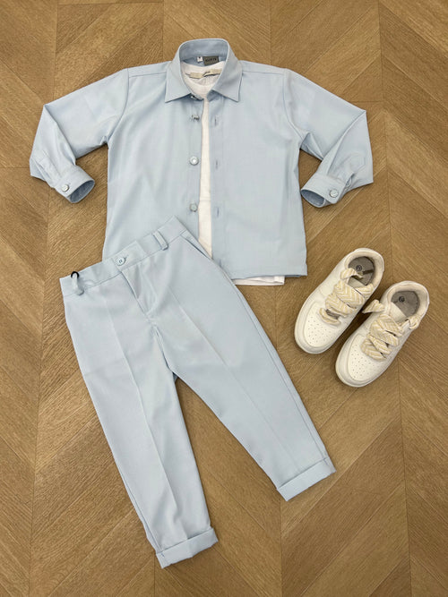 coordinato florida celeste