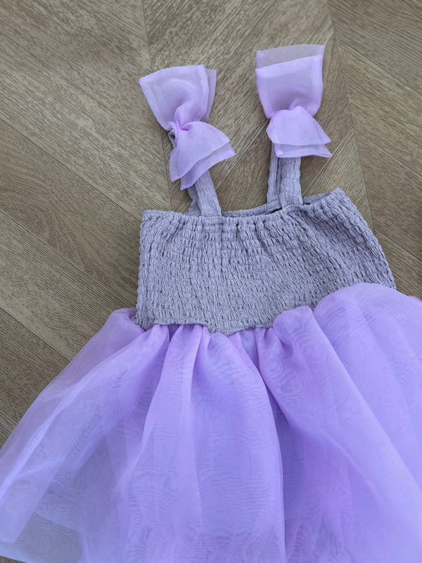 abitino tulle glicine