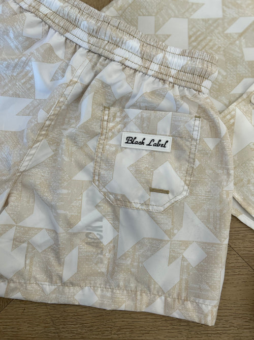 coordinato jacquard beige