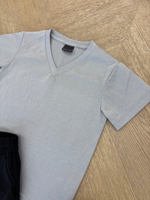 t-shirt parigi grigio