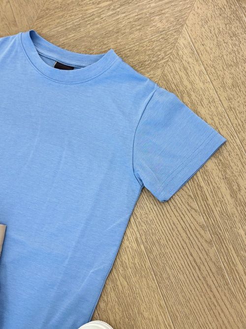 t shirt milano azzurro