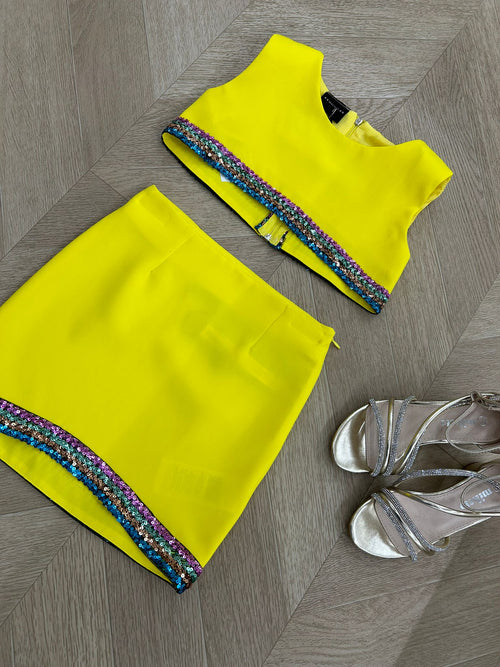 Coordinato giallo