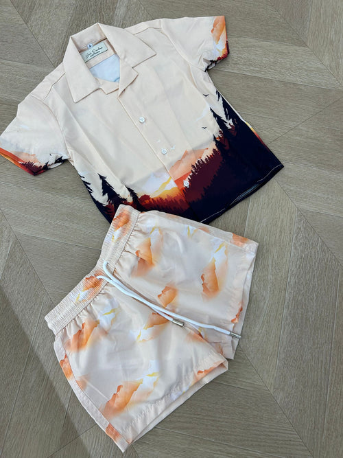 Camicia sunset